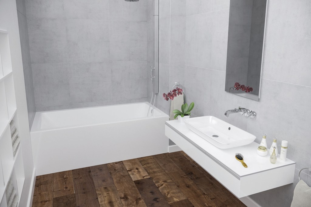 How to MAXIMIZE Space in a Small Bathroom Two Day's Bathrooms