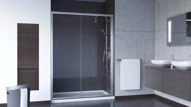 Easy Trick – How to Clean Glass Shower Doors !