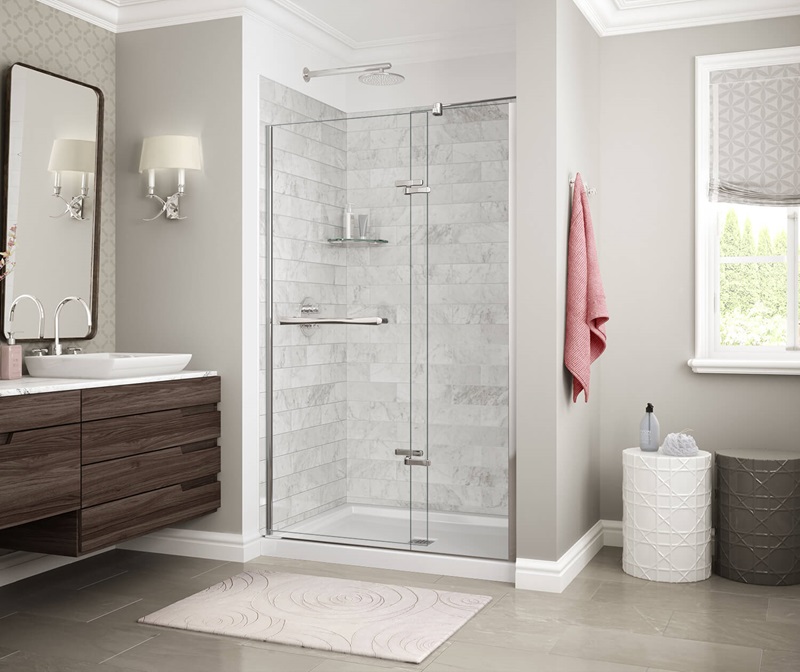 Utile Marble - Alcove Shower