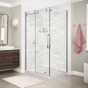 Utile Marble - Corner Shower