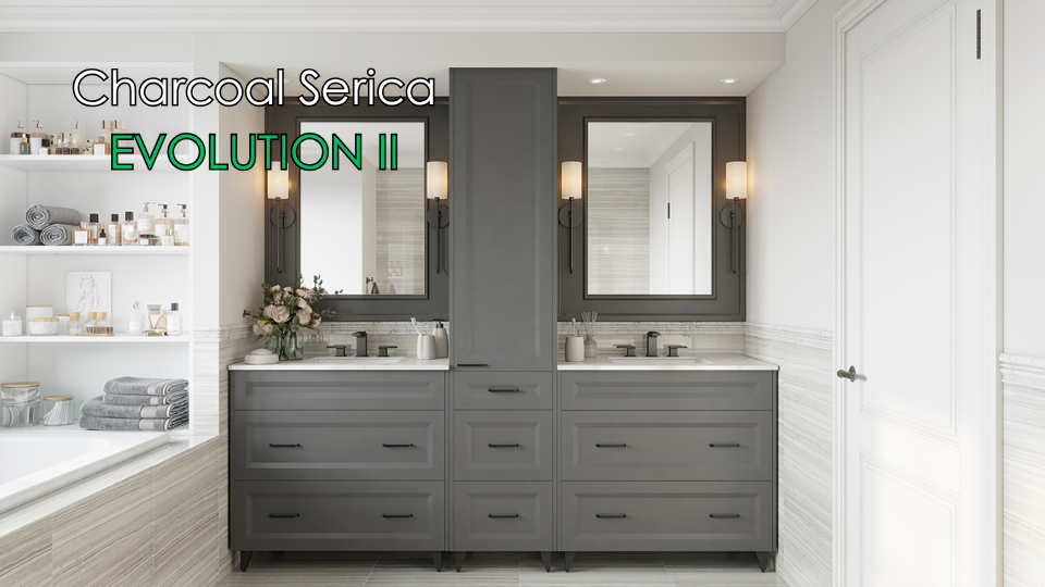 Charcoal Serica Vanity
