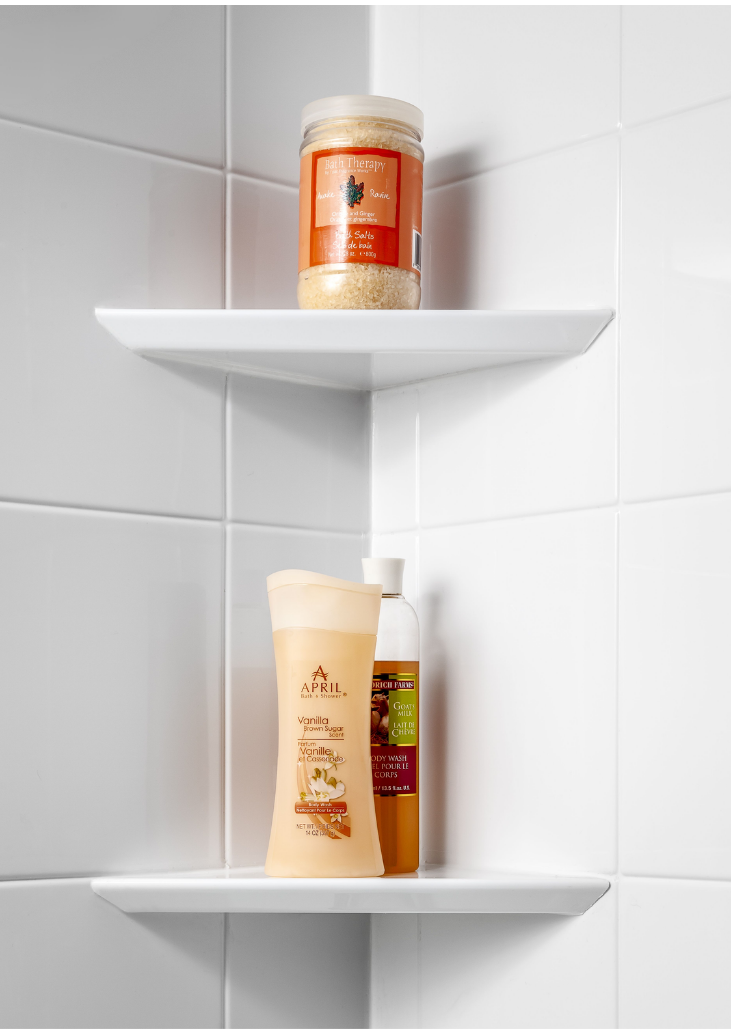 8x10 Surround White Shelves