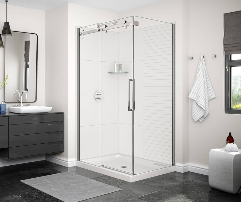 Utile Erosion Corner Shower